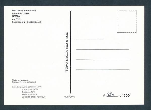 McCulloch International, Lockheed L-188A